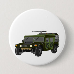 Militär-Humvee-Geländefahrzeug für taktische Einsä Button