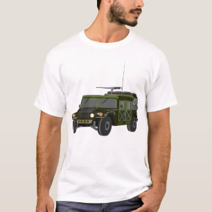 Militär-Humvee-Geländefahrzeug T-Shirt
