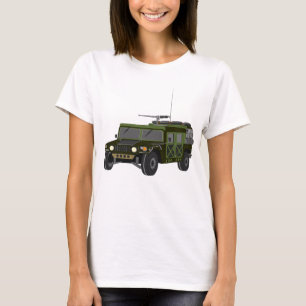 Militär-Humvee-Geländefahrzeug T-Shirt