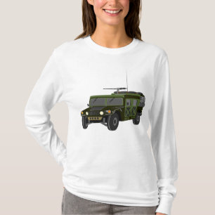 Militär-Humvee-Geländefahrzeug T-Shirt