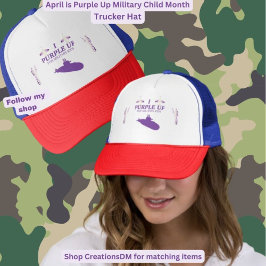 Militär - Ich habe mich für militärische Kinder Li Truckerkappe