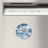 Militär-Jet-Flugzeug Magnet (In Situ (Geschirrspüler))