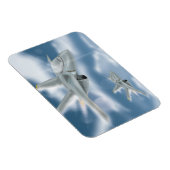 Militär-Jet-Flugzeug Magnet (Rechte Seite)