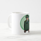 Militär Kaffeetasse (Vorderseite Links)