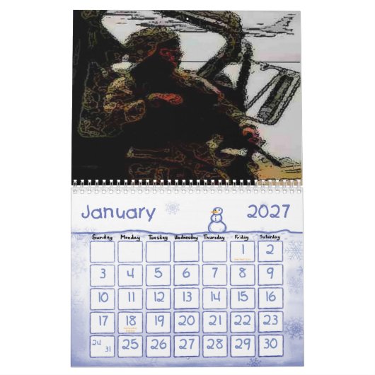 Militär Kalender (Jan 2027)