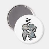 Militär Kisses Magnet (Vorderseite/Rückseite)