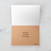 Militär Männer und Hund Inspiration Karte (Innenseite)