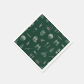 Militär-Papiertücher, patriotische Armee Serviette (Ecke)