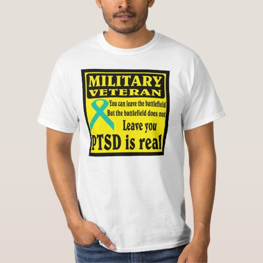 Militär, PTBS. T-Shirt (Vorderseite)
