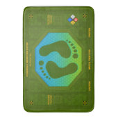 Militär--Sci-FI-Industriell-Bad-Matte Badematte (Vorderseite Vertikal)