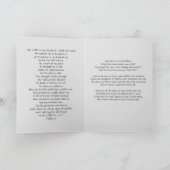 Militär - Sympathieausweis der Polizei Karte (Innenseite)