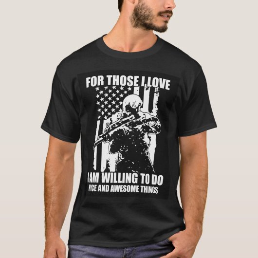 Militär T-Shirt (Vorderseite)