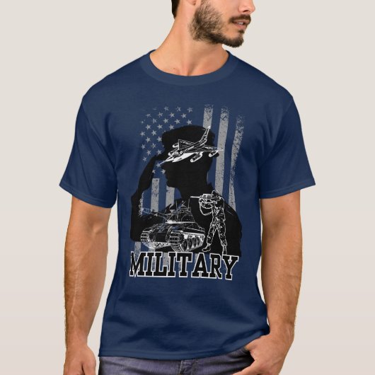 Militär T-Shirt (Vorderseite)