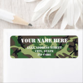 Militär tarnt (Insitu)