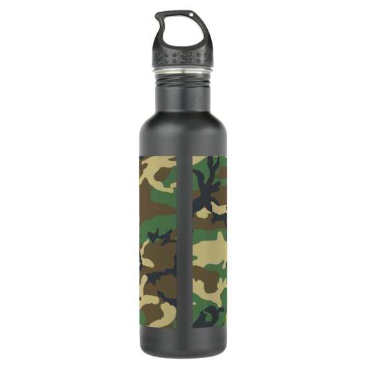 Militär tarnt Flasche Trinkflasche (Rückseite)