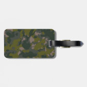 Militär tarnt gepäckanhänger (Rückseite horizontal)