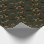 Militär tarnt Muster Geschenkpapier (Ecke)