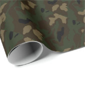 Militär tarnt Muster Geschenkpapier (Rolleneckpunkt)
