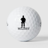 Militär-Vater-Golf-Geschenke! Golfball (Vorderseite)
