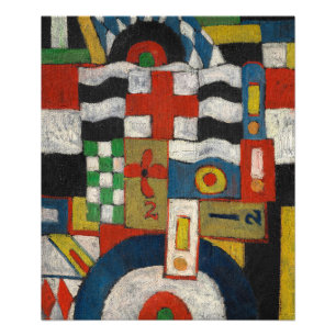 Militär von Marsden Hartley Fotodruck