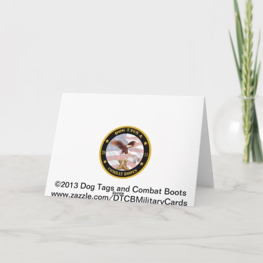 MilitärAbschluss-Glückwunsch-Karte der marine-OCS Karte (Rückseite)