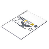 Militärarmee-Insignie-Ränge Notizblock (Linke Seite)