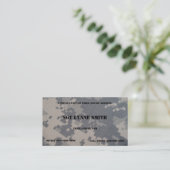 Militärart Visitenkarte (Stehend Vorderseite)