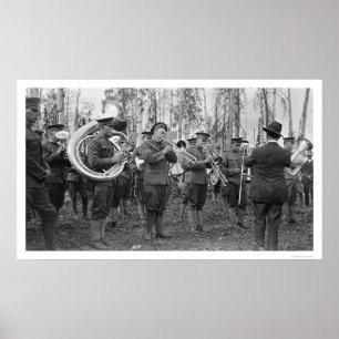 Militärband Alaska 1920 Poster