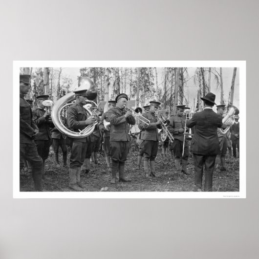 Militärband Alaska 1920 Poster (Vorne)
