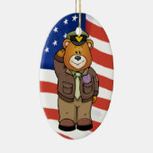 Militärbären Keramikornament (Rechts)