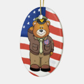 Militärbären Keramikornament (Links)