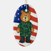 Militärbären Keramikornament (Rechts)