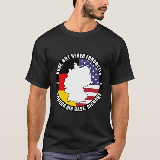 Militärbasis Bitburg Deutschland Militärbasis Vete T-Shirt (Vorderseite)