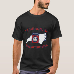 Militärbasis Fort Bragg-Fayetteville Nc T-Shirt