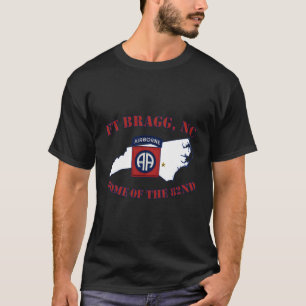 Militärbasis Fort Bragg-Fayetteville Nc T-Shirt