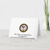 MilitärBeileids-Karte Karte (Rückseite)