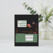 Militärbibliothek des Ersten Weltkriegs 1917 Postkarte (Stehend Vorderseite)