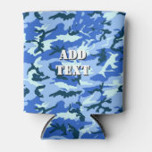 Militärblau-Tarnmuster Dosenkühler (Vorderseite)