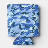 Militärblau-Tarnmuster Dosenkühler (Rückseite)