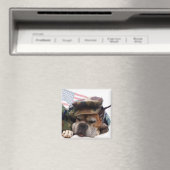 Militärboxer Dog Magnet (In Situ (Geschirrspüler))