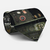 MilitärComms Vintage Radioausrüstung Krawatte (Gerollt)