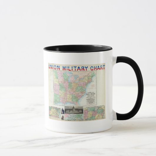 Militärdiagramm der Gewerkschaft Tasse (Rechts)