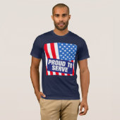 Militärdienst USA T-Shirt (Vorne ganz)