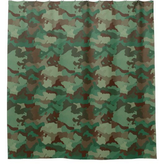 Militärduschvorhang Duschvorhang (Vorderseite)