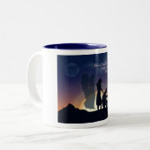 MilitärEhefrau Zweifarbige Tasse (Vorderseite Links)