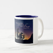 MilitärEhefrau Zweifarbige Tasse (VorderseiteRechts)