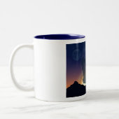 MilitärEhefrau Zweifarbige Tasse (Links)