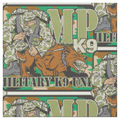 Militäreinheit K9 Stoff (Nahaufnahme)