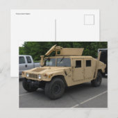 Militärfahrzeug Postkarte (Vorne/Hinten)