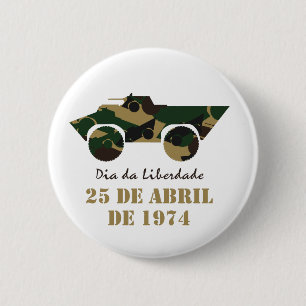 Militärfahrzeug - Tag der Freiheit im April, Port Button